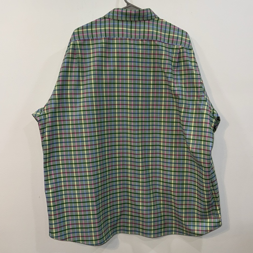 Daniel Cremieux 2XL l/s button down shirt in plaid 100% cotton - Picture 4 of 7